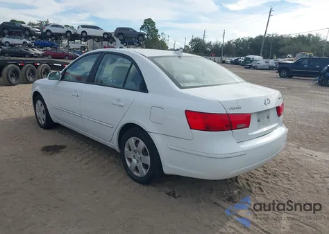 2010 Hyundai Sonata Gls z USA, uszkodzony, nr VIN 5NPET4AC7AH585662